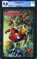 INVINCIBLE IRON MAN #600 - CGC 9.8